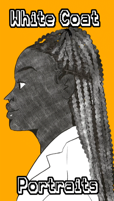 Custom White Coat Portrait